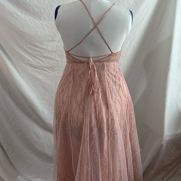 Signature Pink Prom Dress - Picture 4 of 4